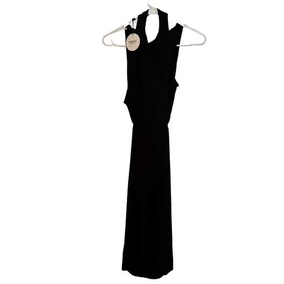 Never worn black dress with open back by Misha Collection - Picture 1 of 3